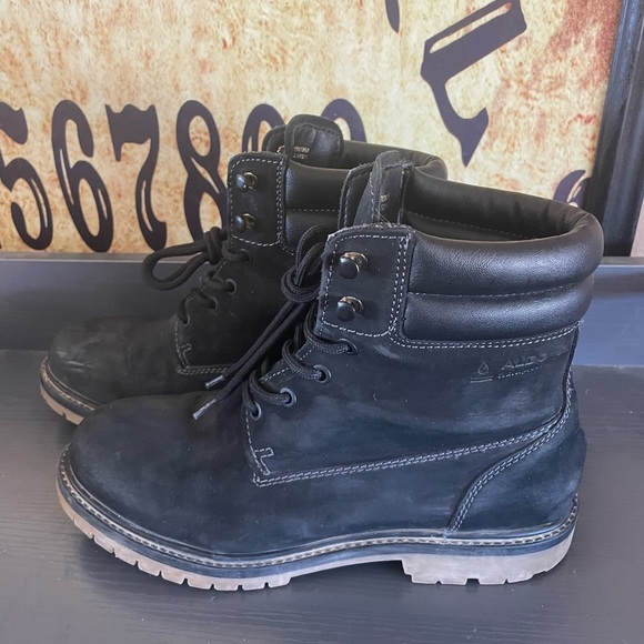 Aldo Shoes - ALDO Black Hiking Moto Boots women’s size 8.5